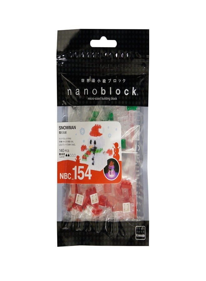 Kawada nanoblock - Christmas - Snowman Version 2, Collection Series Building Kit - Image 3